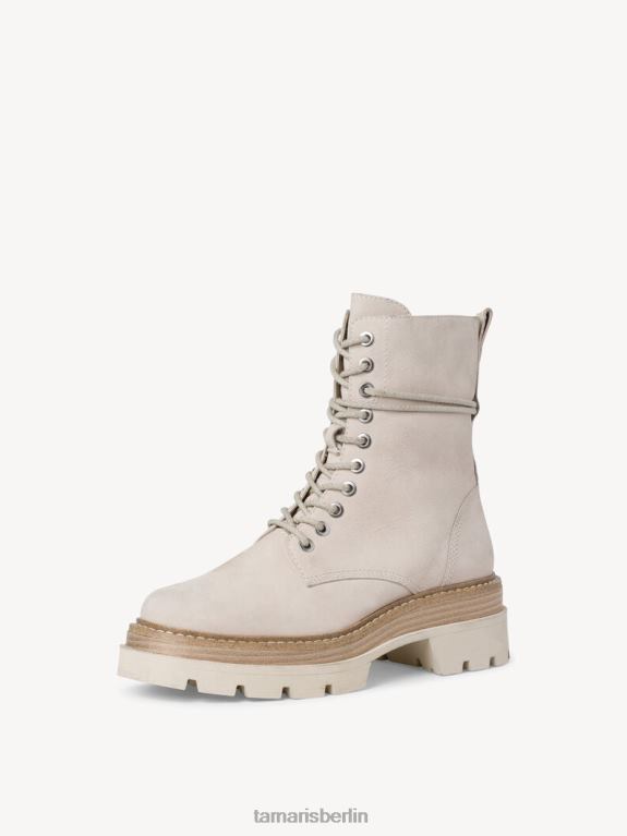 de Tamaris Frauen Lederstiefelette - Beige/Elfenbein Nubuk 0LHV41955 Schuhe