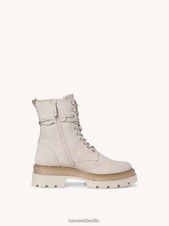 de Tamaris Frauen Lederstiefelette - Beige/Elfenbein Nubuk 0LHV41955 Schuhe