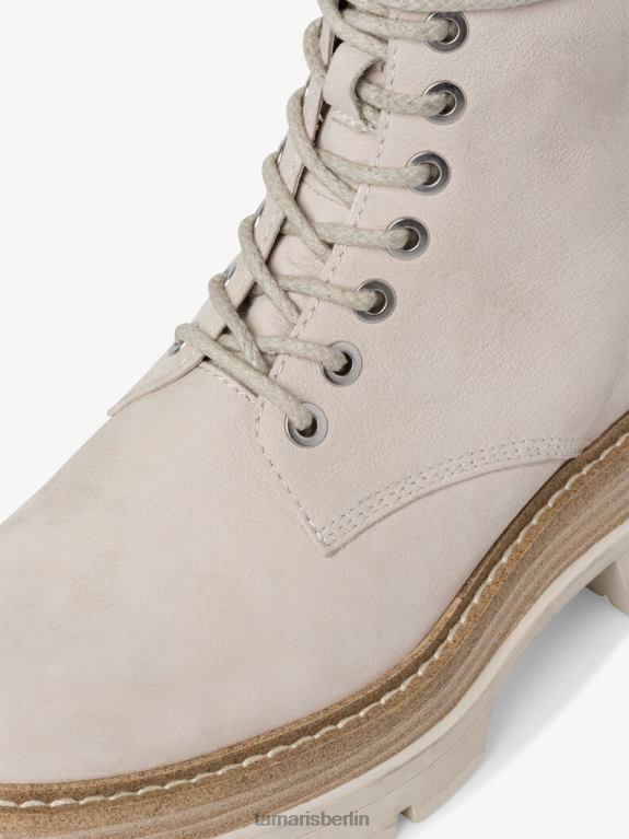 de Tamaris Frauen Lederstiefelette - Beige/Elfenbein Nubuk 0LHV41955 Schuhe