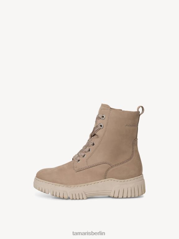 de Tamaris Frauen Lederstiefelette - Beige/Taupe Nubuc 0LHV42222 Schuhe