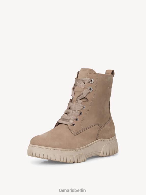 de Tamaris Frauen Lederstiefelette - Beige/Taupe Nubuc 0LHV42222 Schuhe