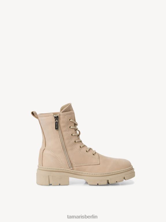 de Tamaris Frauen Lederstiefelette - Braun/Antilopennubuk 0LHV41029 Schuhe