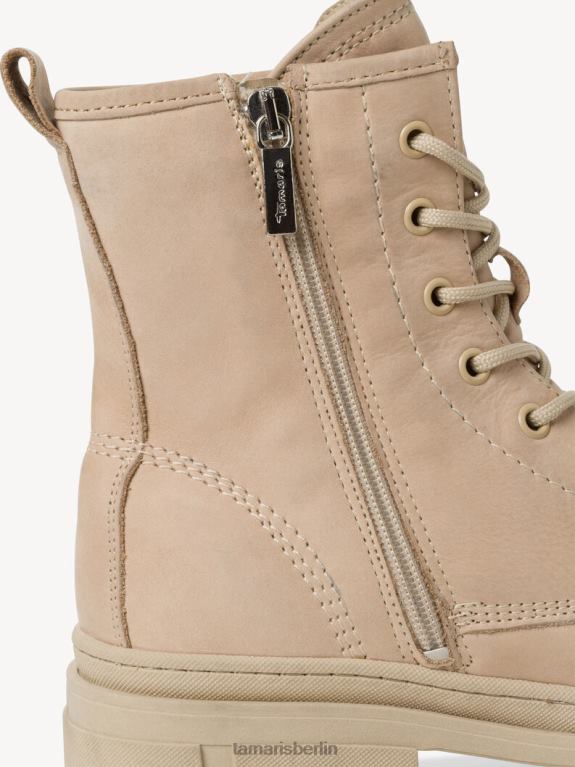 de Tamaris Frauen Lederstiefelette - Braun/Antilopennubuk 0LHV41029 Schuhe