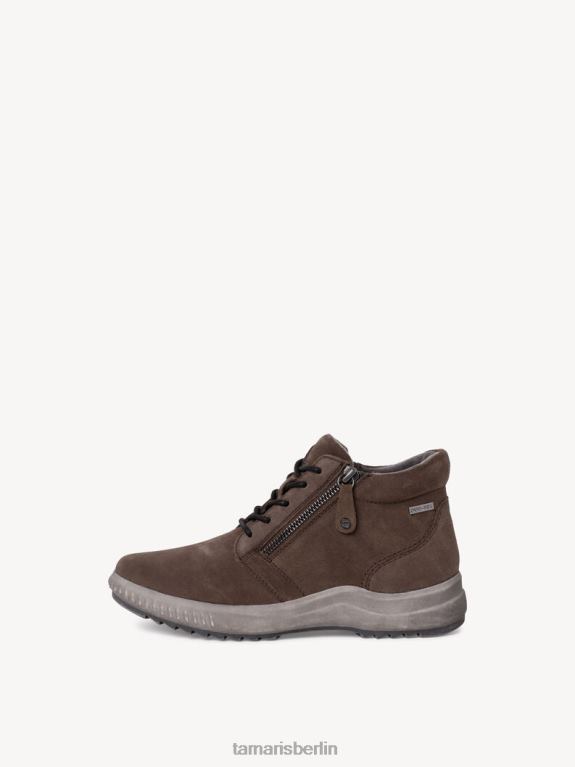 de Tamaris Frauen Lederstiefelette - Grau/Stein 0LHV41384 Schuhe
