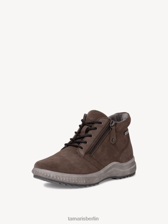 de Tamaris Frauen Lederstiefelette - Grau/Stein 0LHV41384 Schuhe