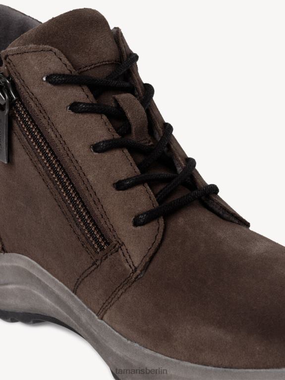 de Tamaris Frauen Lederstiefelette - Grau/Stein 0LHV41384 Schuhe