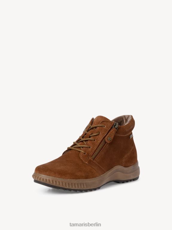 de Tamaris Frauen Lederstiefelette - braun/cognac 0LHV41296 Schuhe