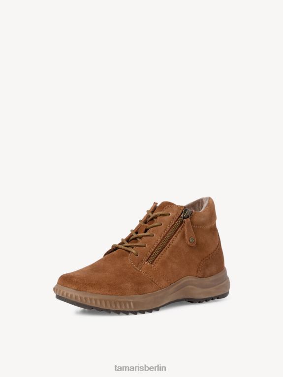 de Tamaris Frauen Lederstiefelette - braun/cognac 0LHV41629 Schuhe