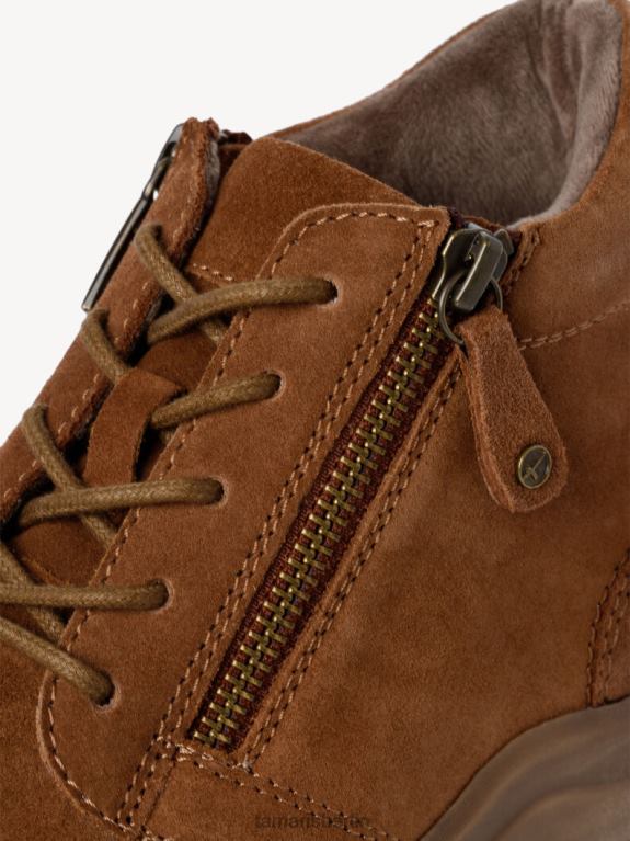de Tamaris Frauen Lederstiefelette - braun/cognac 0LHV41629 Schuhe