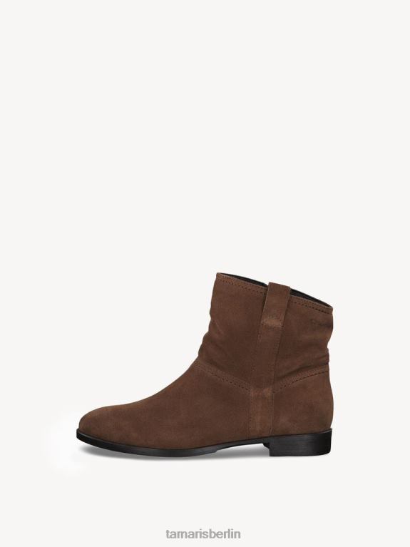 de Tamaris Frauen Lederstiefelette - braun/cognac 0LHV42120 Schuhe