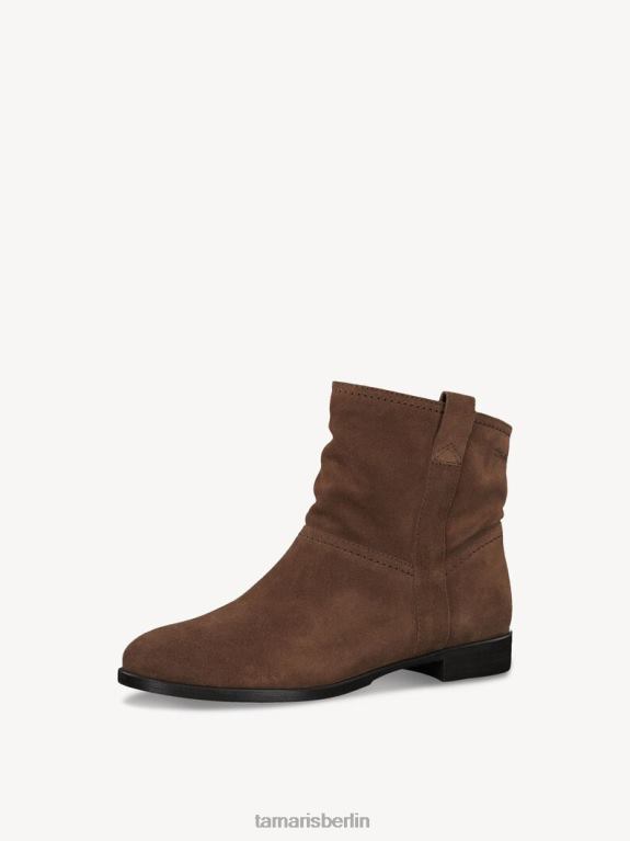 de Tamaris Frauen Lederstiefelette - braun/cognac 0LHV42120 Schuhe