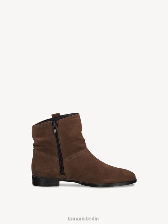de Tamaris Frauen Lederstiefelette - braun/cognac 0LHV42120 Schuhe