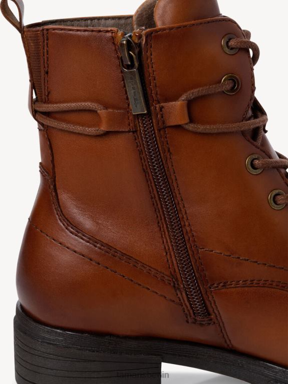 de Tamaris Frauen Lederstiefelette - braun/cognac 0LHV42308 Schuhe