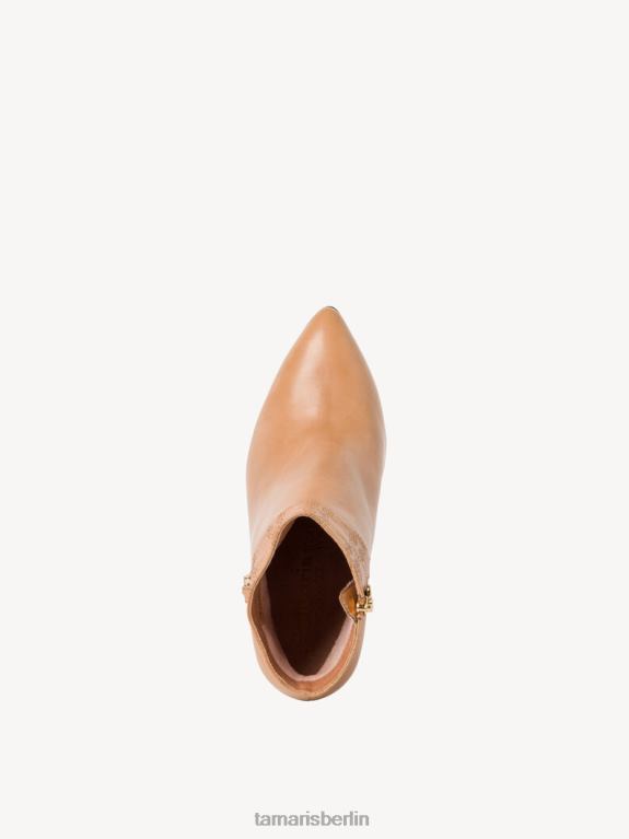 de Tamaris Frauen Lederstiefelette - braun/kamel 0LHV41742 Schuhe