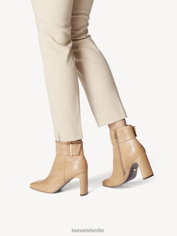 de Tamaris Frauen Lederstiefelette - braun/kamel 0LHV42029 Schuhe