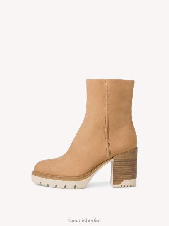 de Tamaris Frauen Lederstiefelette - braun/kamel 0LHV42051 Schuhe