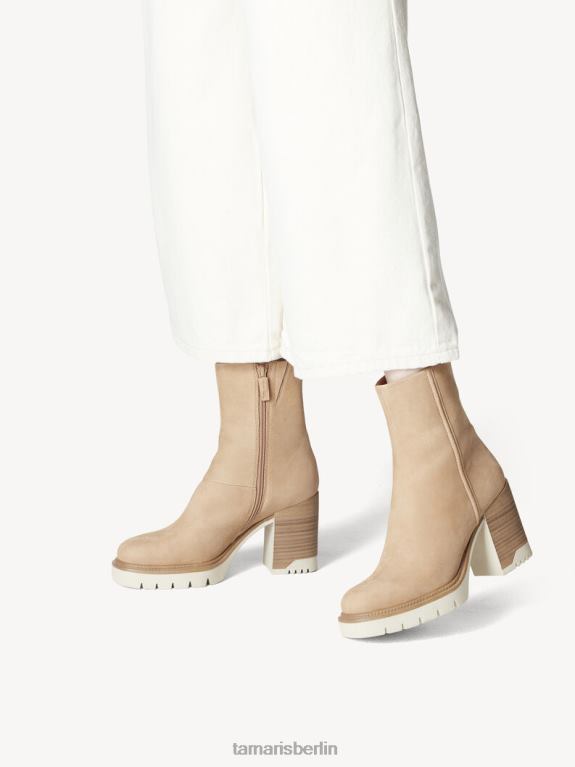 de Tamaris Frauen Lederstiefelette - braun/kamel 0LHV42051 Schuhe