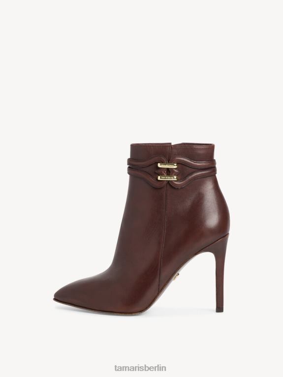 de Tamaris Frauen Lederstiefelette - braun/mocca 0LHV42145 Schuhe