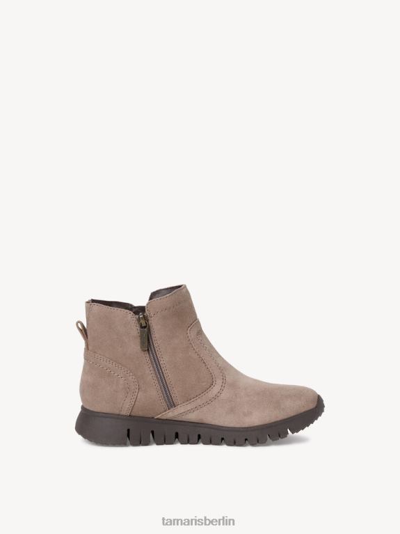 de Tamaris Frauen Lederstiefelette - braun/taupe 0LHV41139 Schuhe