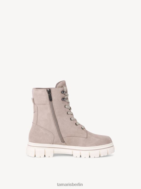 de Tamaris Frauen Lederstiefelette - braun/taupe 0LHV41300 Schuhe