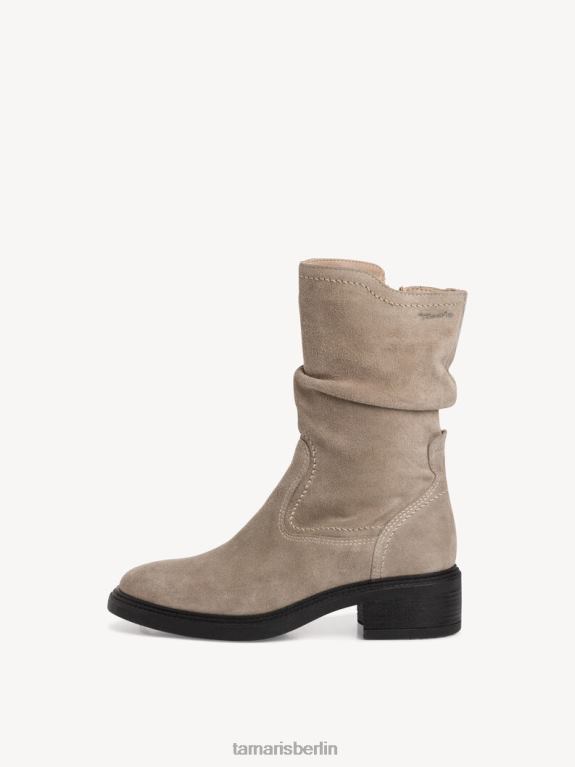de Tamaris Frauen Lederstiefelette - braun/taupe 0LHV4715 Schuhe
