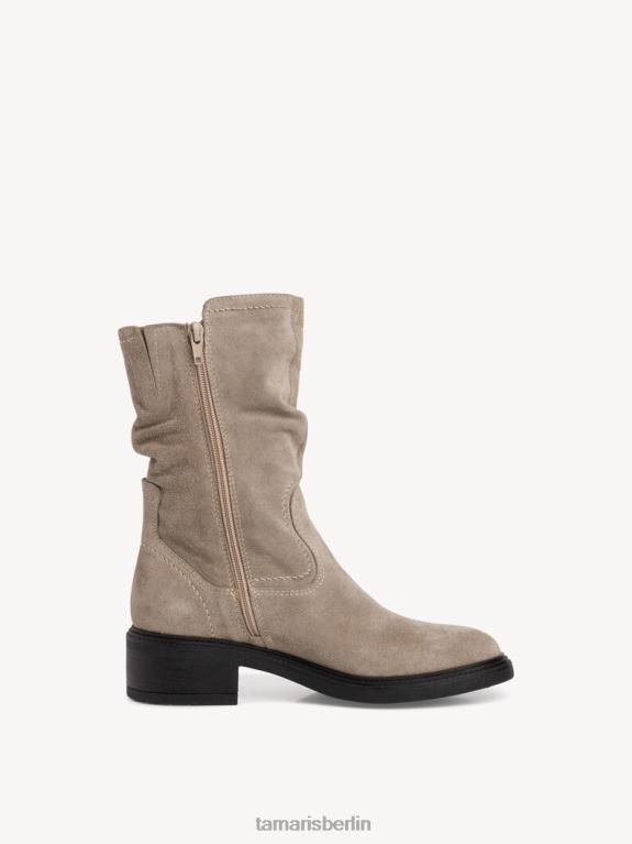de Tamaris Frauen Lederstiefelette - braun/taupe 0LHV4715 Schuhe