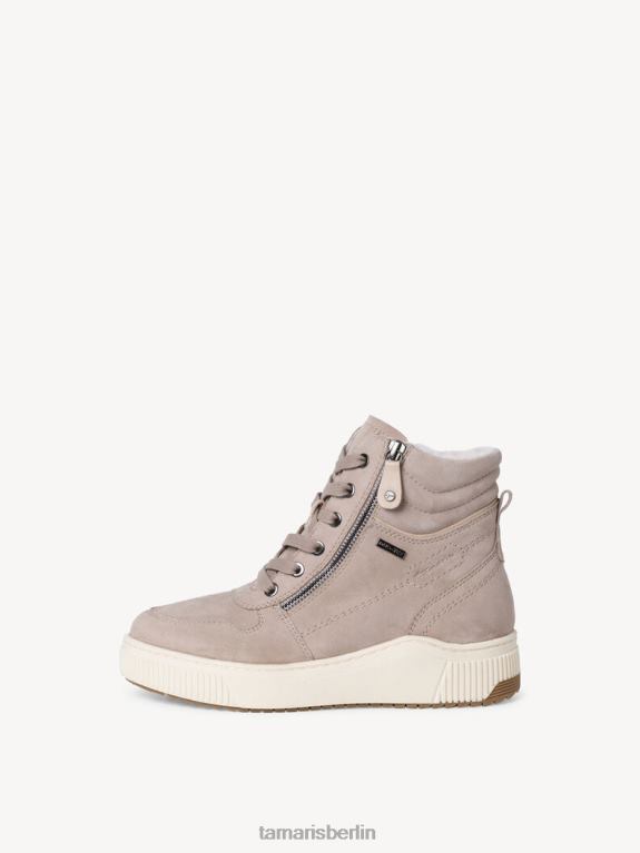 de Tamaris Frauen Lederstiefelette - braun/taupe 0LHV4718 Schuhe