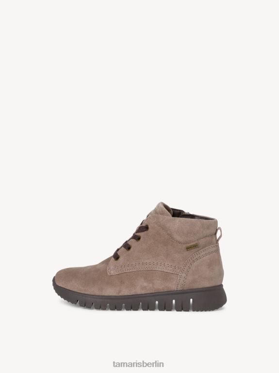 de Tamaris Frauen Lederstiefelette - braun/taupe 0LHV481 Schuhe