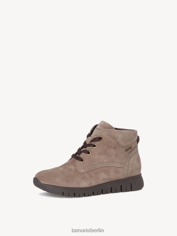 de Tamaris Frauen Lederstiefelette - braun/taupe 0LHV481 Schuhe
