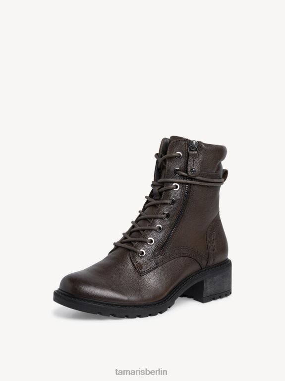 de Tamaris Frauen Lederstiefelette - grün/khaki 0LHV41443 Schuhe