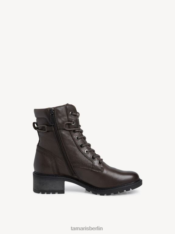 de Tamaris Frauen Lederstiefelette - grün/khaki 0LHV41443 Schuhe
