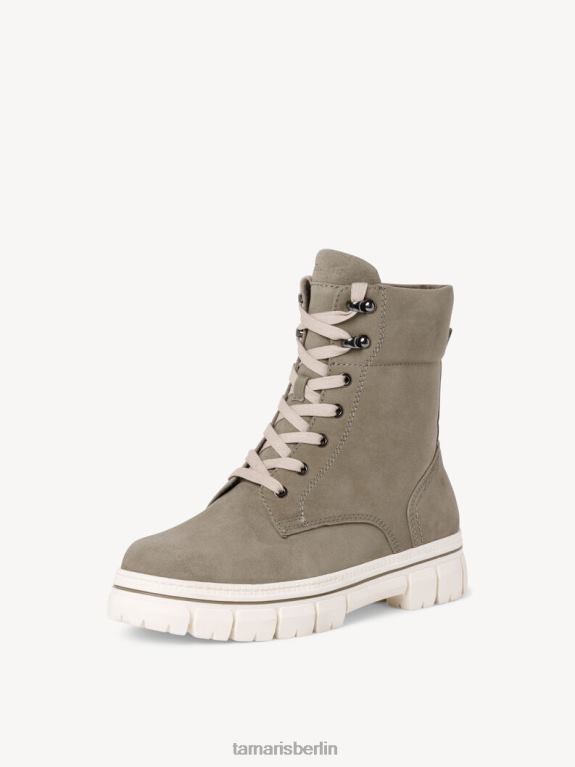 de Tamaris Frauen Lederstiefelette - grün/khaki 0LHV4353 Schuhe