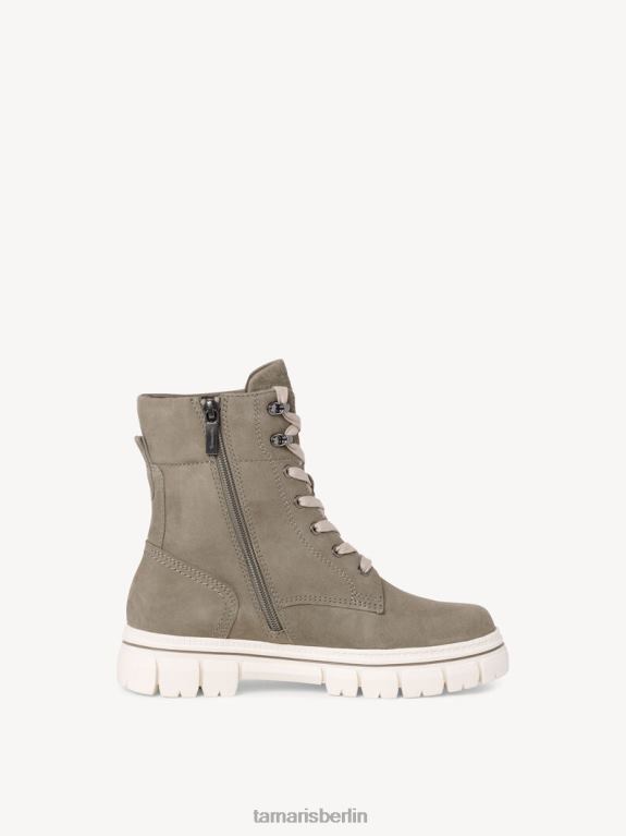 de Tamaris Frauen Lederstiefelette - grün/khaki 0LHV4353 Schuhe