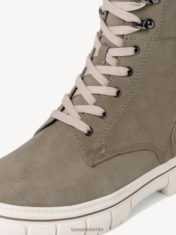 de Tamaris Frauen Lederstiefelette - grün/khaki 0LHV4353 Schuhe
