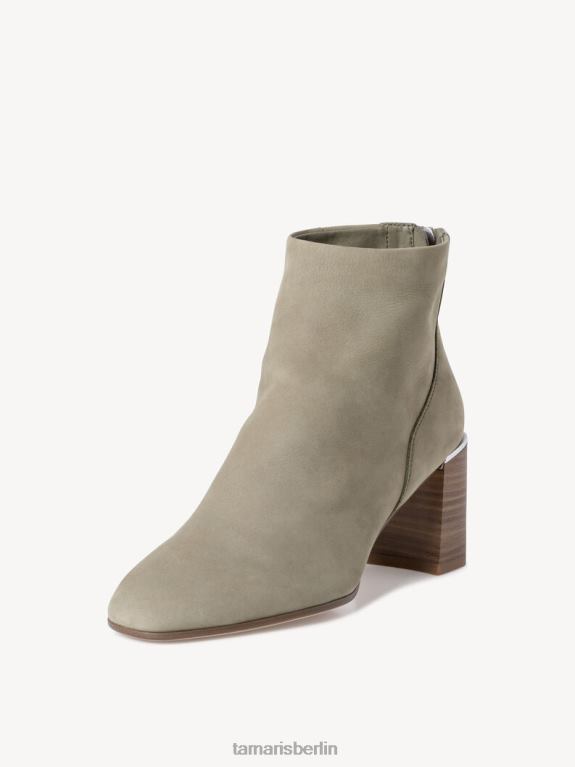 de Tamaris Frauen Lederstiefelette - grün/salbei 0LHV42178 Schuhe