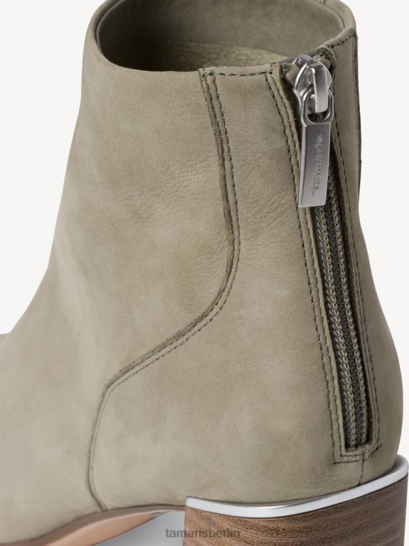 de Tamaris Frauen Lederstiefelette - grün/salbei 0LHV42178 Schuhe