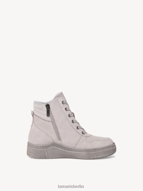 de Tamaris Frauen Lederstiefelette - grau 0LHV41918 Schuhe