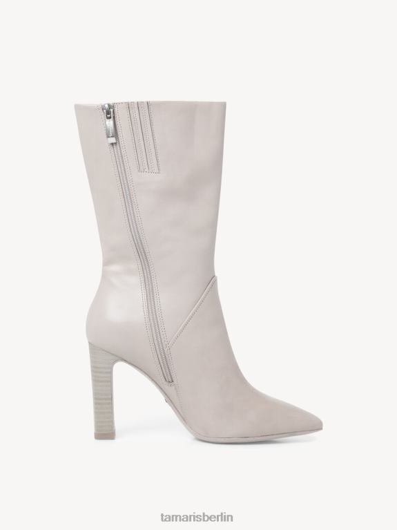 de Tamaris Frauen Lederstiefelette - grau/hellgrau 0LHV4325 Schuhe