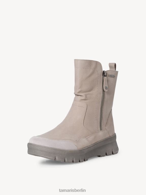 de Tamaris Frauen Lederstiefelette - grau/lt. grau 0LHV41302 Schuhe