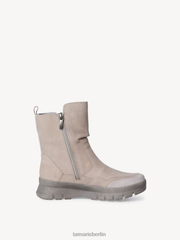 de Tamaris Frauen Lederstiefelette - grau/lt. grau 0LHV41302 Schuhe