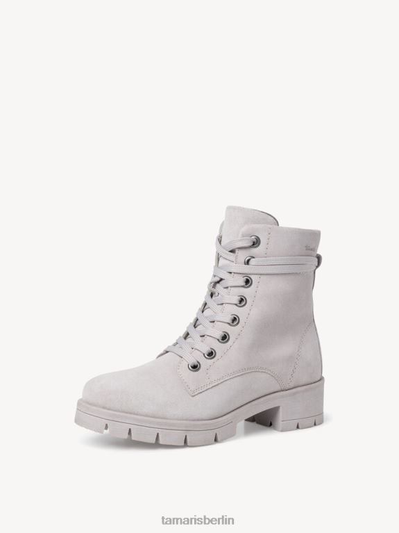 de Tamaris Frauen Lederstiefelette - grau/lt. grau 0LHV41381 Schuhe