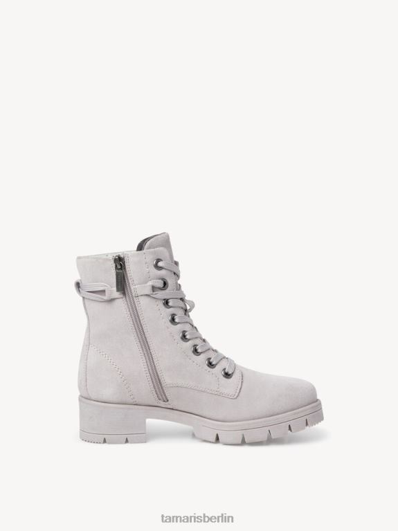 de Tamaris Frauen Lederstiefelette - grau/lt. grau 0LHV41381 Schuhe