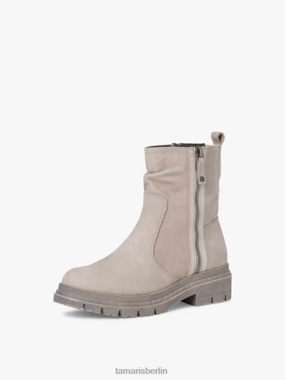 de Tamaris Frauen Lederstiefelette - grau/lt. grau 0LHV4747 Schuhe