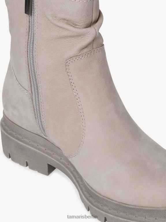 de Tamaris Frauen Lederstiefelette - grau/lt. grau 0LHV4747 Schuhe