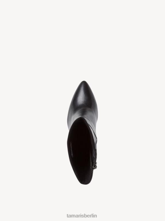 de Tamaris Frauen Lederstiefelette - schwarz 0LHV41042 Schuhe