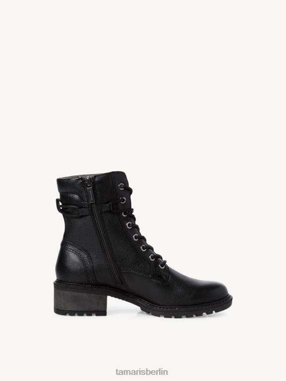 de Tamaris Frauen Lederstiefelette - schwarz 0LHV41430 Schuhe