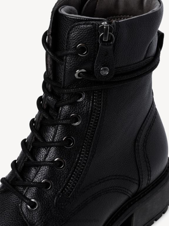 de Tamaris Frauen Lederstiefelette - schwarz 0LHV41430 Schuhe