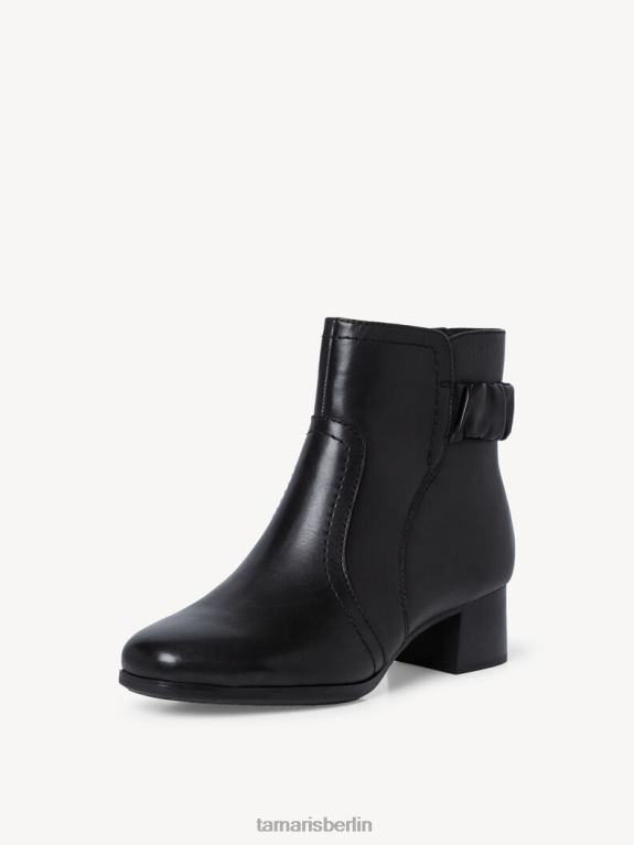 de Tamaris Frauen Lederstiefelette - schwarz 0LHV41444 Schuhe