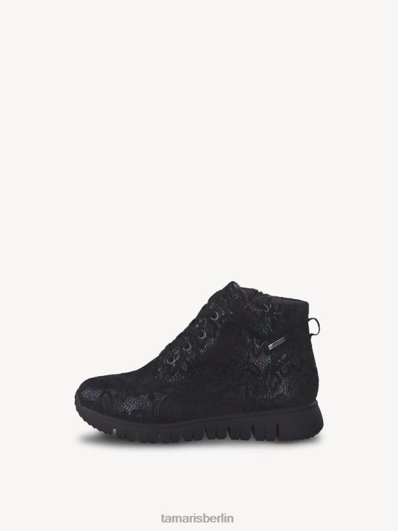 de Tamaris Frauen Lederstiefelette - schwarz 0LHV41549 Schuhe