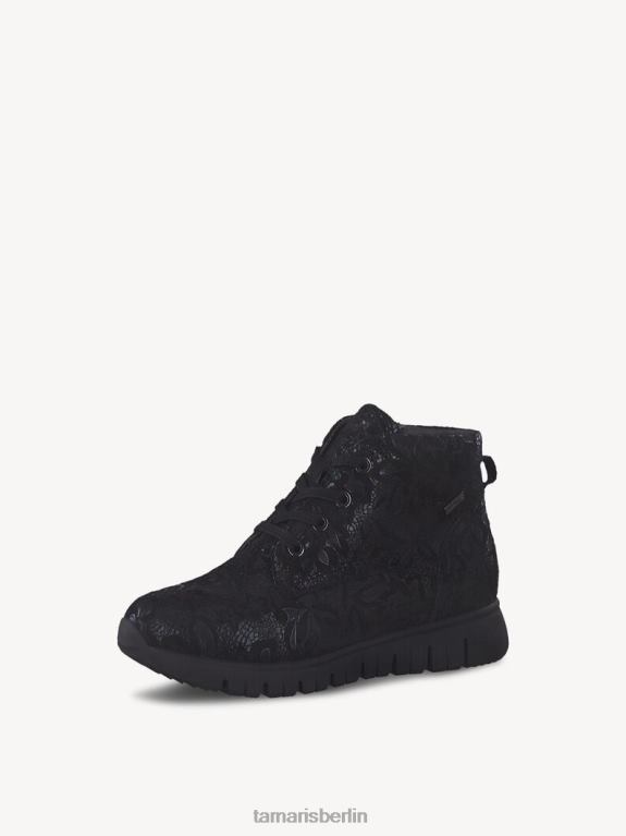 de Tamaris Frauen Lederstiefelette - schwarz 0LHV41549 Schuhe